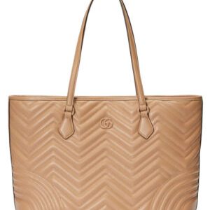 Gucci GG Marmont Large Tote Bag 739684 Apricot