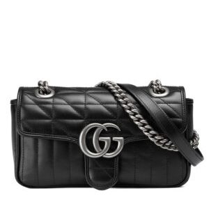 Gucci GG Marmont Mini Shoulder Bag 446744 Black