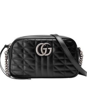 Gucci GG Marmont Small Shoulder Bag 447632 Black