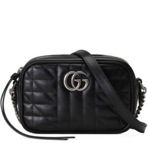 Gucci GG Marmont Mini Shoulder Bag 634936 Black