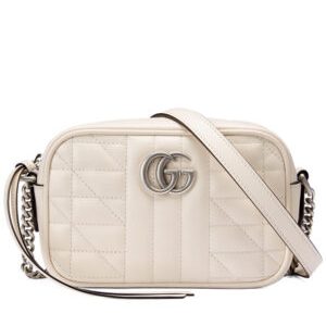 Gucci GG Marmont Mini Shoulder Bag 634936 Cream