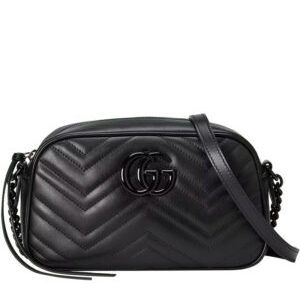 Gucci GG Marmont Small Shoulder Bag Black