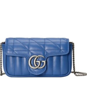 Gucci GG Marmont Super Mini Bag Blue