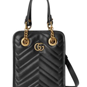 Gucci GG Marmont Matelasse Mini Bag Black