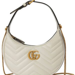 Gucci GG Marmont Half-moon-shaped Mini Bag