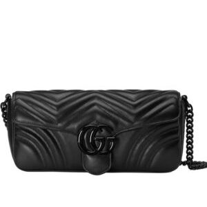 Gucci GG Marmont Shoulder Bag 734814 Black