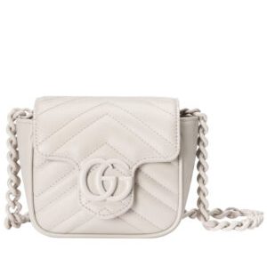 Gucci GG Marmont Belt Bag 739599 Cream