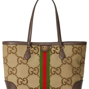 Gucci Ophidia jumbo GG Medium Tote 631685 Brown