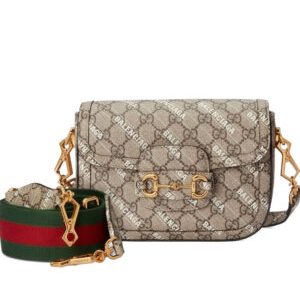 Gucci Hacker Project Gucci Horsebit 1955 Mini Bag 658574 Coffee