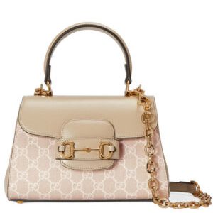 Gucci Horsebit 1955 Mini Bag 703848 Cream