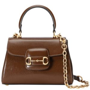 Gucci Horsebit 1955 Mini Bag 703848 Coffee