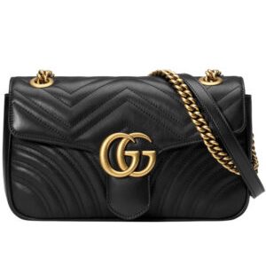 Gucci GG Marmont Matelasse Mini Bag 443497 Black