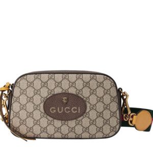Gucci GG Supreme messenger bag 476466 Dark Coffee