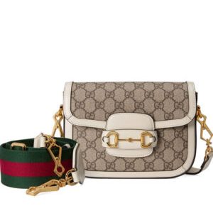 Gucci Horsebit 1955 Mini Bag 658574 Cream