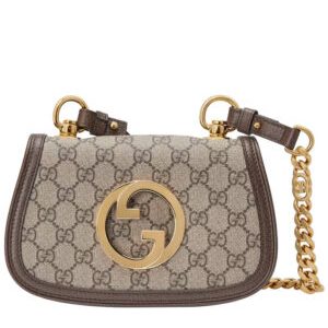 Gucci Blondie Mini Shoulder Bag 724645 Dark Coffee