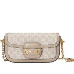 Gucci Horsebit 1955 Shoulder Bag 735178 Cream