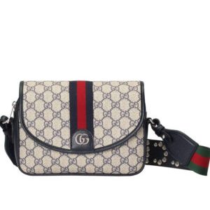 Gucci Ophidia Mini GG Shoulder Bag 722117 Blue