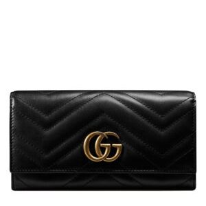 Gucci GG Marmont continental wallet 443436 Black