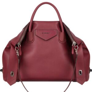 Givenchy Medium Antigona Soft Bag In Smooth Leather Mauve