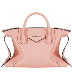 Givenchy Small Antigona Soft Bag In Smooth Leather Pink