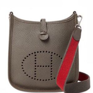 Hermes Evelyne 16 Amazone Bag Dark Gray