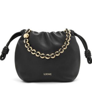 Loewe Mini Flamenco Purse Bag In Mellow Nappa Lambskin
