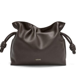 Loewe Medium Flamenco Clutch Landscape In Nappa Calfskin