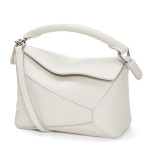 Loewe Mini Puzzle Bag In Soft Grained Calfskin