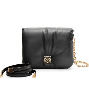 Loewe Puffer Goya Bag In Shiny Nappa Lambskin