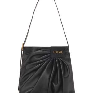 Loewe Draped Tote In Mellow Nappa Lambskin