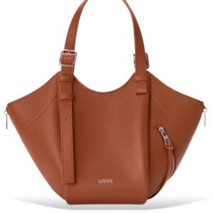Loewe Hammock Flip Bag In Classic Calfskin