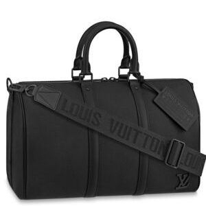 Louis Vuitton Keepall Bandouliere 40 M57088 Black
