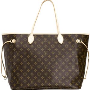 Louis Vuitton Monogram Neverfull M40157 Brown