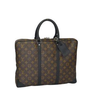 Louis Vuitton Monogram Porte-Documents Voyage M40225 Brown