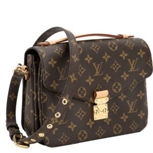 Louis Vuitton Monogram Pochette Metis M40780 Brown
