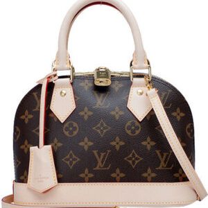 Louis Vuitton Monogram Canvas Alma Shoulder Bag M53152 Brown