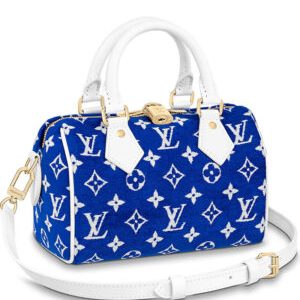 Louis Vuitton Speedy Bandouliere 20 M20751 Blue