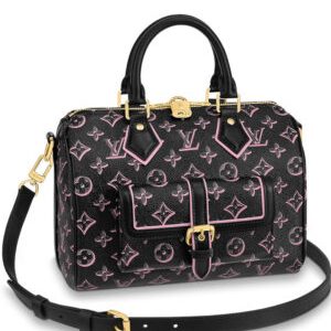 Louis Vuitton Speedy Bandouliere 25 M20852 M20919 Black