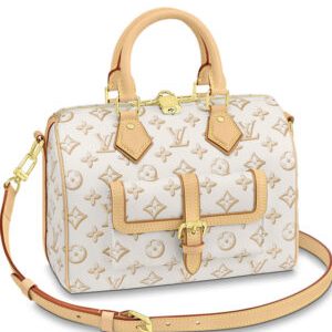 Louis Vuitton Speedy Bandouliere 25 M20852 M20919 White