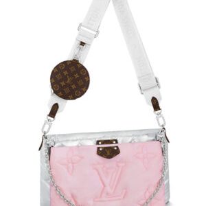 Louis Vuitton Maxi Multi Pochette Accessoires M21056 M21057 Silver