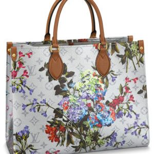 Louis Vuitton Onthego MM M21233 Silver Gray