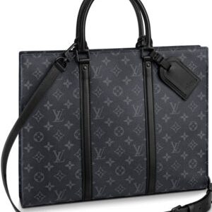 Louis Vuitton Sac Plat Horizontal Zippe M45265 Black