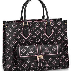 Louis Vuitton Onthego MM Tote Bag M46154 Black