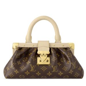 Louis Vuitton Monogram Clutch M46544 Brown