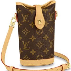 Louis Vuitton Fold Me Pouch M80874 Brown