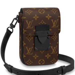 Louis Vuitton S-Lock Vertical Wearable Wallet M81522 Brown