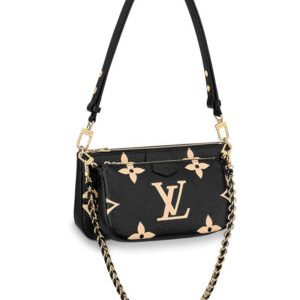 Louis Vuitton Multi Pochette Accessoires M45777 Black