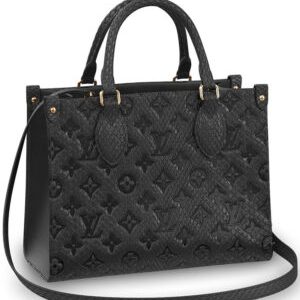 Louis Vuitton Onthego PM N81295 Black