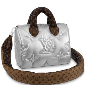 Louis Vuitton Speedy Bandouliere 25 M20973 Silver