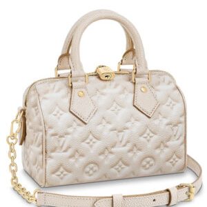 Louis Vuitton Speedy Bandouliere 20 M46163 Cream